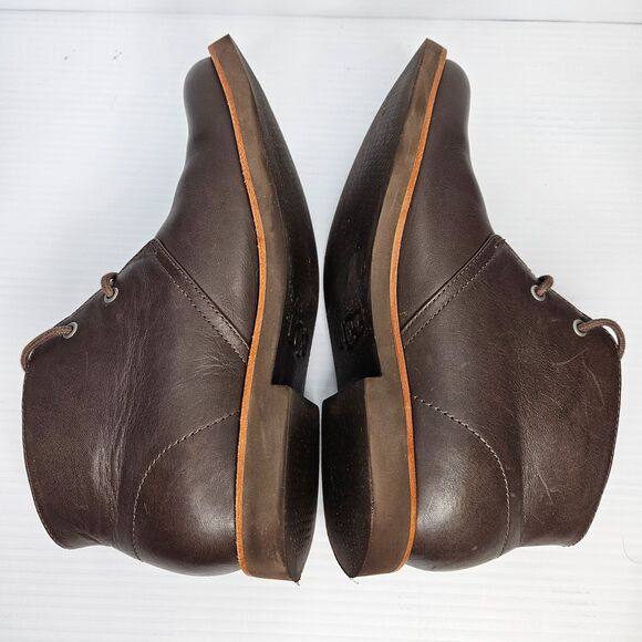 UGG Dagmann Boots Mens Size 7 Brown Leather Chukka Ankle - Picture 6 of 9
